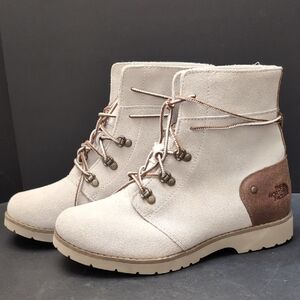 The North Face Womens Ballard Lace II Suede Lace-up Boots,Size 7.